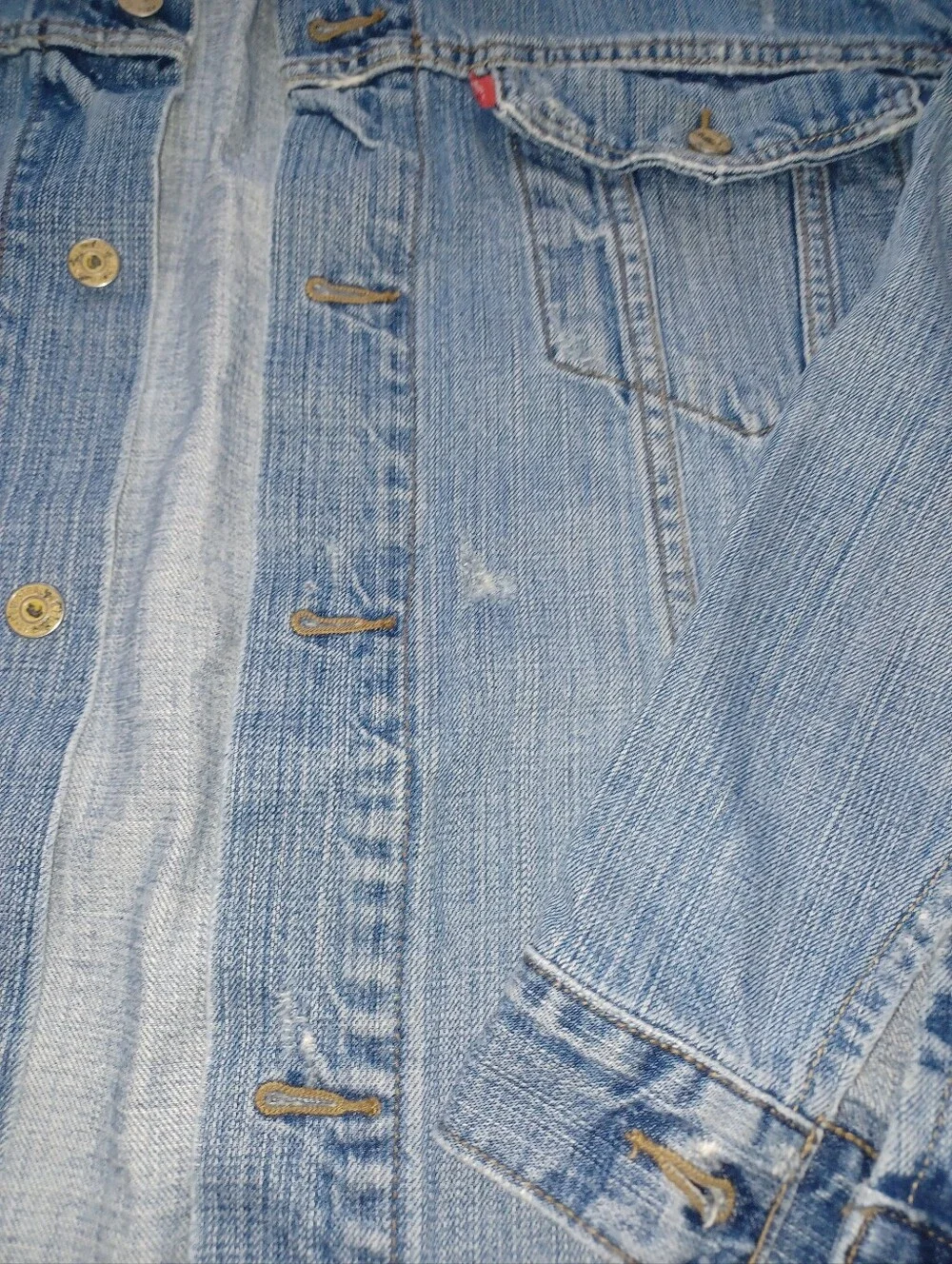 Levi's Light Wash Denim Trucker Jacket